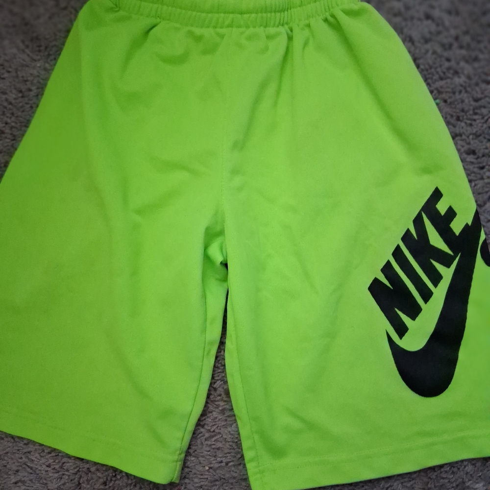 Nike Bright Lime Green Athletic Shorts